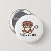 Peek-A - Boo Ronde Button 5,7 Cm (Voorkant /achterkant)