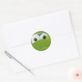 Peek-A-Boo Ronde Sticker (Envelop)
