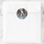 Peek A Boo Ronde Sticker (Tas)