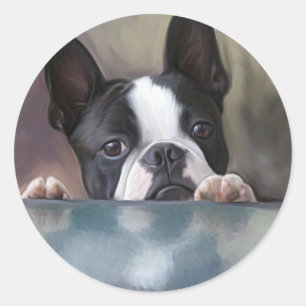 Peek A Boo Ronde Sticker