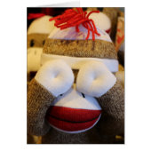 Peek-a-boo Sock Monkey (Voorkant)