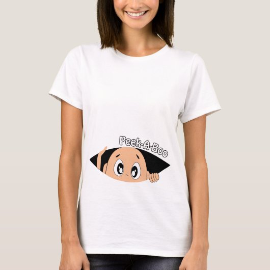 Peek A Boo T-shirt (Voorkant)