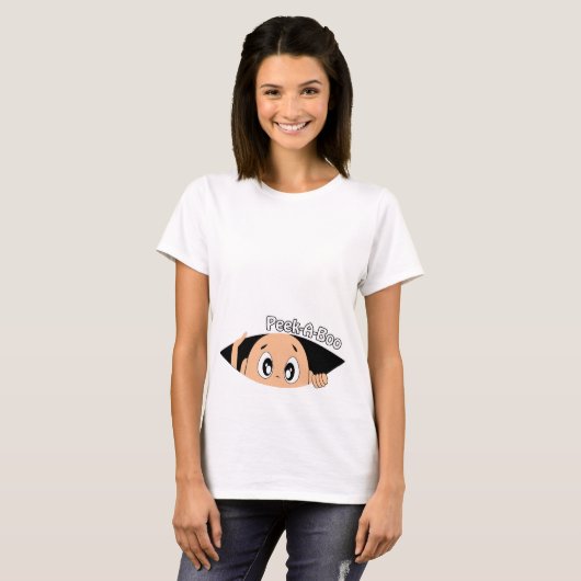 Peek A Boo T-shirt (Voorkant volledig)