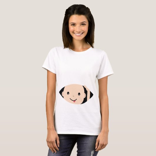 Peek-A-Boo T-shirt (Voorkant volledig)
