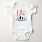 Peek-A-Bunny Romper (Voorkant)