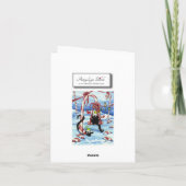 Peek & Boo Cats Christmas CandyLand Kaart door Bih (Achterkant)