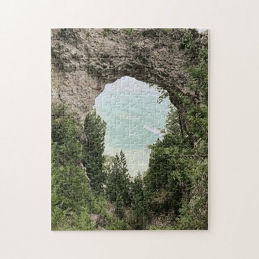 Peek een boek naar de oceaan Foto op een Legpuzzel (Verticaal)