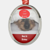PEEK EEN BOO POP "1st CHRISTMAS ORNAMENT" Metalen Ornament (Links)