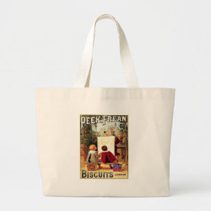 Peek Frean Cos. Biscuits London Vintage Ad Grote Tote Bag
