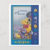 Peek Freans koekjes Playbox Ad Briefkaart (Voorkant)