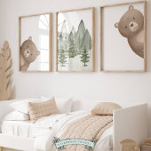 Peek Woodland Beer Nursery Prints