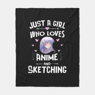 Peekabo Anime Classic Fleece Deken