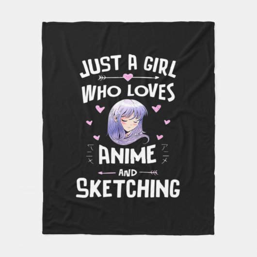 Peekabo Anime Classic Fleece Deken (Voorkant)