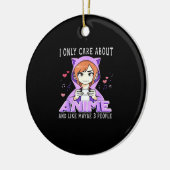 Peekabo Anime Manga Keramisch Ornament (Links)