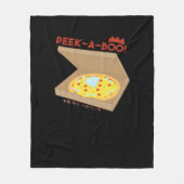 Peekabo Basic & Grappig ontwerp Fleece Deken (Voorkant)
