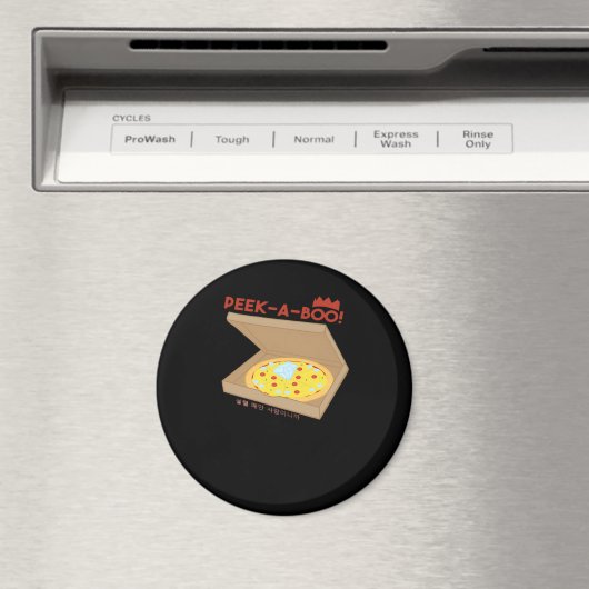 Peekabo Basic & Grappig ontwerp Magneet (Insitu (Vaatwasser))