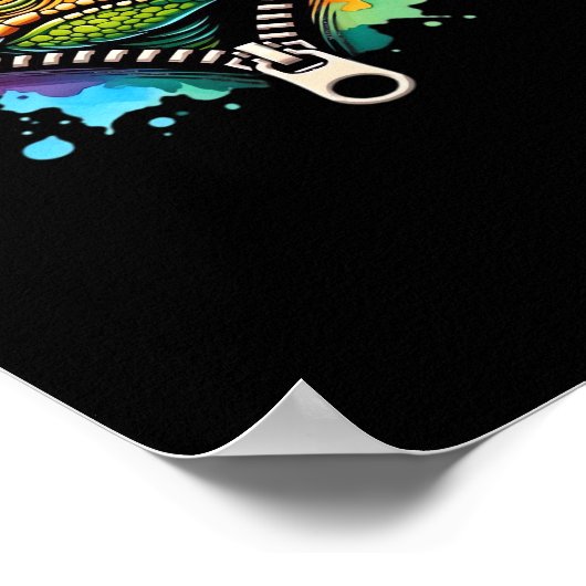 Peekabo Design voor Halloween Poster (Hoek)