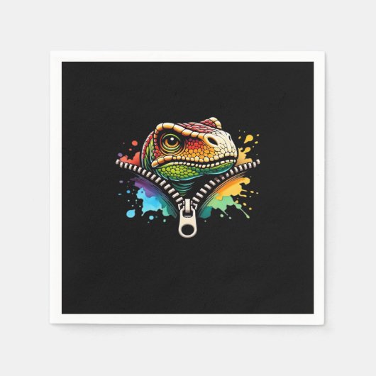 Peekabo Design voor Halloween Servet (Voorkant)