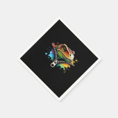 Peekabo Design voor Halloween Servet (Hoek)