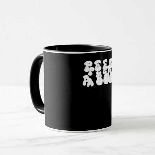 Peekabo Funny Halloween Mok (Voorkant links)