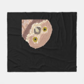 Peekabo Grappig Ontwerp Voor Halloween Fleece Deken (Voorkant (Horizontaal))