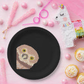 Peekabo Grappig Ontwerp Voor Halloween Papieren Bordje (Feest)