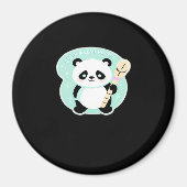 Peekabo Panda Magneet (Voorkant)