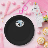 Peekabo-pinguïns Papieren Bordje (Feest)