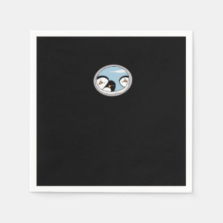 Peekabo-pinguïns Servet