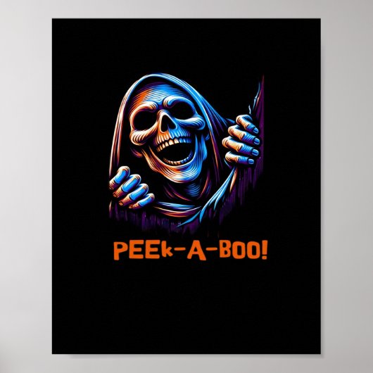 Peekabo Poltergeist Prankster Poster (Voorkant)