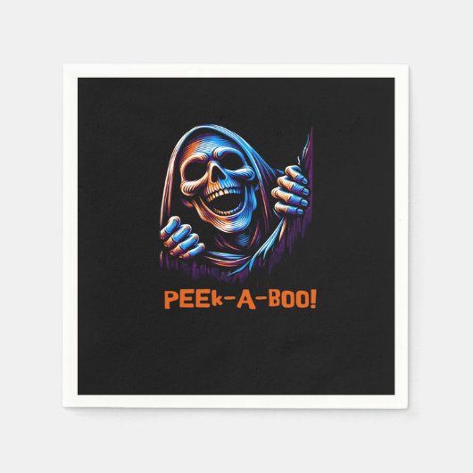 Peekabo Poltergeist Prankster Servet (Voorkant)
