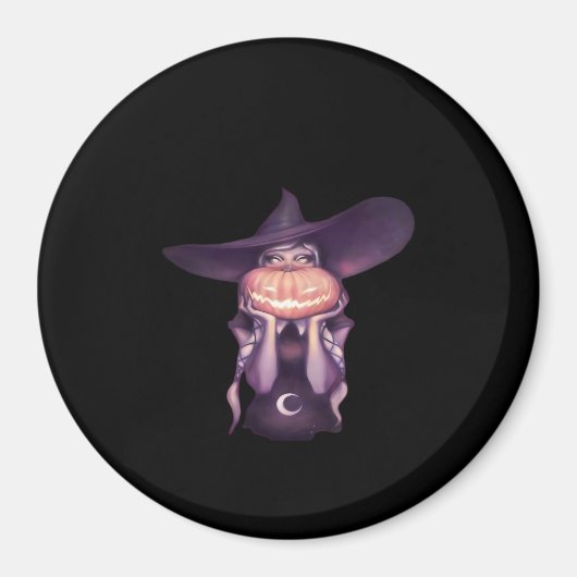 Peekabo Pumpkin Magneet (Voorkant)