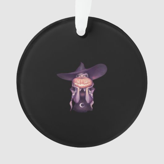 Peekabo Pumpkin Ornament (voorkant)