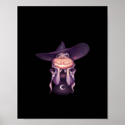 Peekabo Pumpkin Poster (Voorkant)