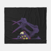 Peekabo Spider Fleece Deken (Voorkant (Horizontaal))