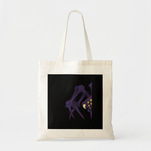 Peekabo Spider Tote Bag (Voorkant)
