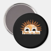 Peekabo Sunshine Magneet (Voorkant / Achterkant)