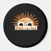 Peekabo Sunshine Magneet (Voorkant)