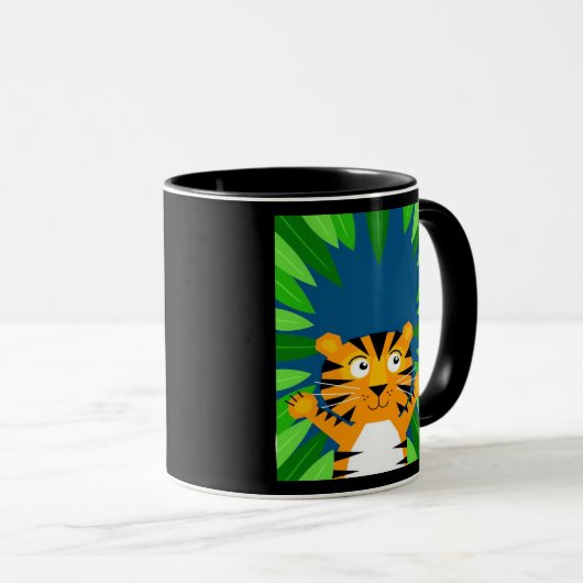 Peekabo Tiger Mok (Voorkant rechts)