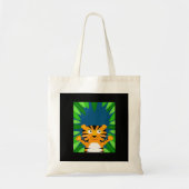 Peekabo Tiger Tote Bag (Voorkant)