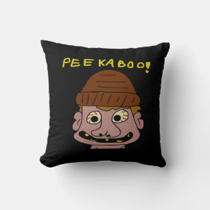 Peekabo Weird Man Kussen