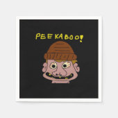Peekabo Weird Man Servet (Voorkant)