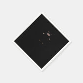 Peekabo (wit) servet (Hoek)