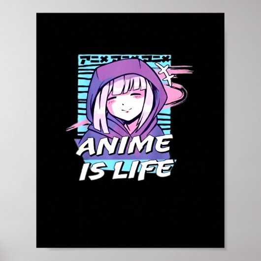 Peekaboo Anime Funny Poster (Voorkant)