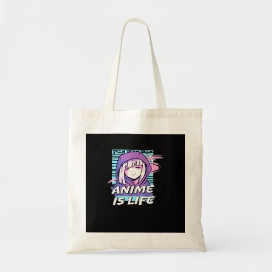 Peekaboo Anime Funny Tote Bag (Voorkant)