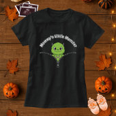 Peekaboo Baby Monster Moederschap Halloween T-shirt