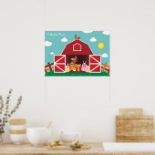 Peekaboo Barn Daytime Landscape Group 1 Poster (Keuken)