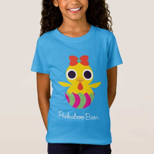 Peekaboo Barn Easter | Bayla de Chick T-shirt (Voorkant)