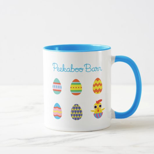 Peekaboo Barn Easter | Paaseieren 2 Mok (Rechts)