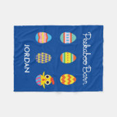 Peekaboo Barn Easter | Paaseieren Fleece Deken (Voorkant (Horizontaal))